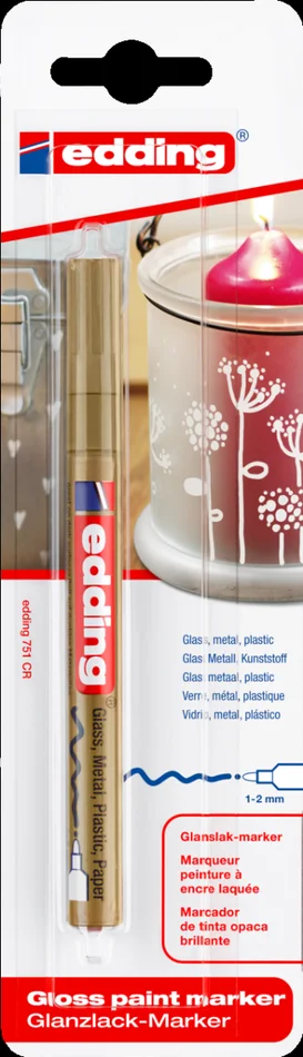 Edding Lackmarker 751 gold (gold)