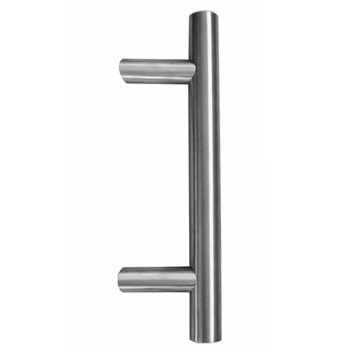 Edelstahl-Griffstange mit Stütze 90 Grad, verschiedene Längen