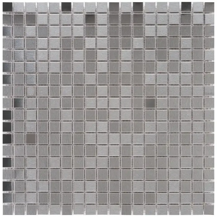 Edelstahl Metallmosaik – – 30×30