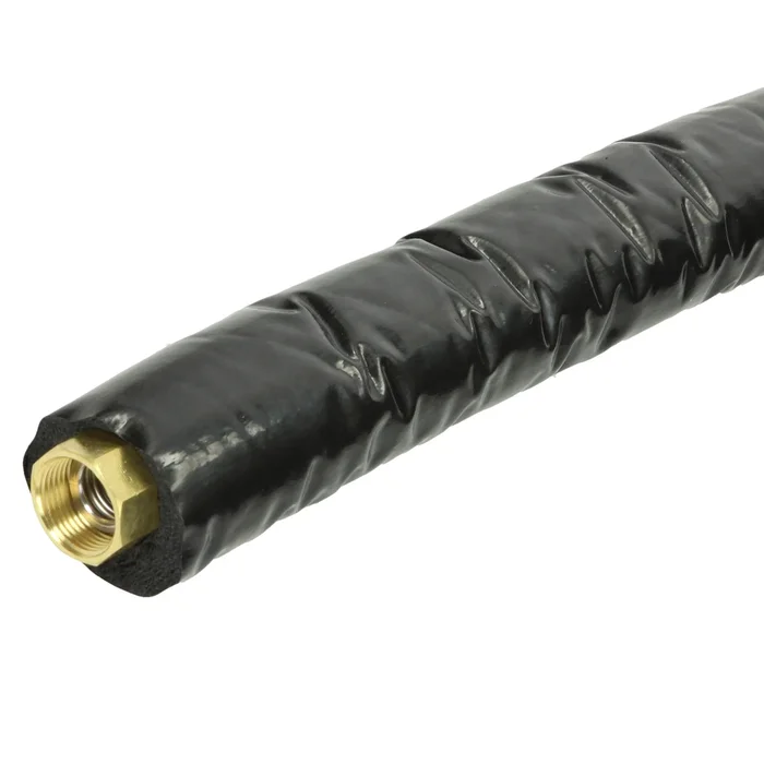 Edelstahlwellrohr DN16 beidseitig 1 1/4″ Überwurfmuttern 10 bar 500 – 1000 mm