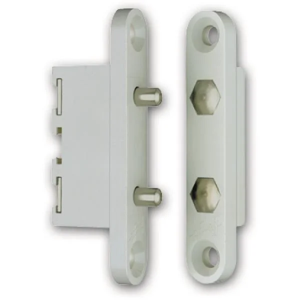 effeff Stromübertrager 10305, 2-polig, Kontaktstifte Messing verzinkt