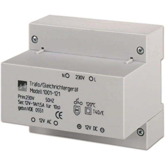 effeff Trafo-Gleichrichter 1001-121 f. Elektro-Türöffner