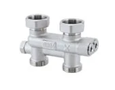 Ein-Zweirohrumlenkstück DG-Form G 3/4″