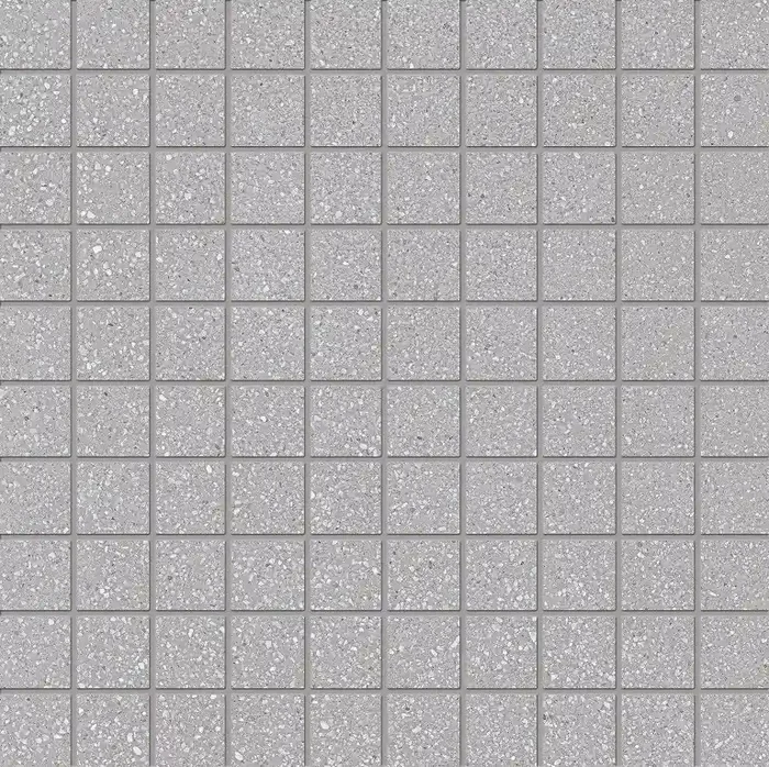 Ergon Medley Mosaik 3×3 cm Grey Minimal Nat. rekt.
