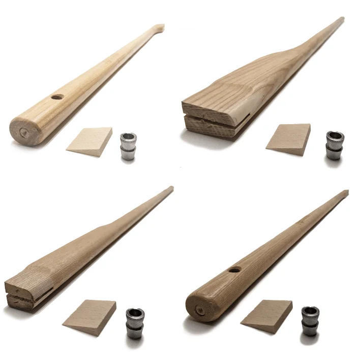 ERSATZSTIEL – für Krumpholz Hacken mit Einschlaghülsen – Eschenstiele