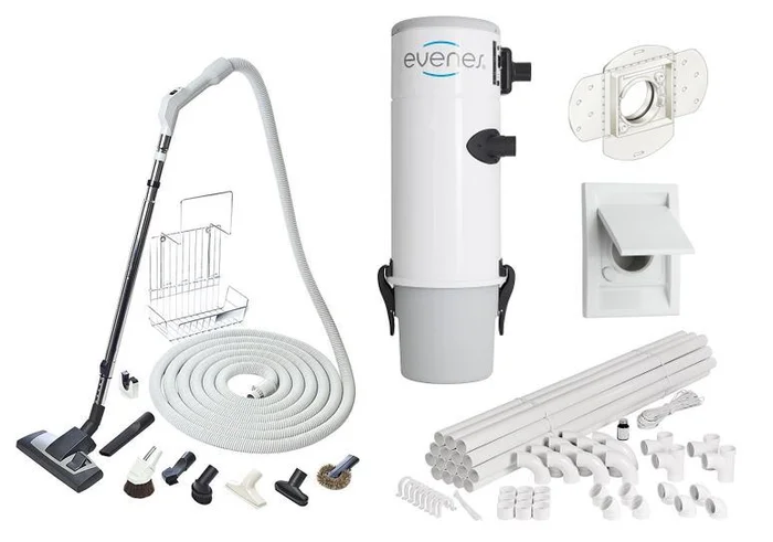 Evenes Zentralstaubsauger Komplettset EvenDust 1600