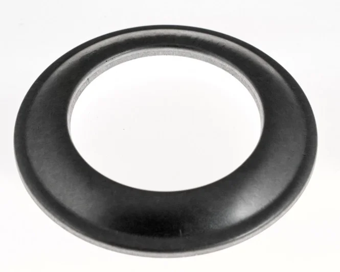 FAL Ofenrohrrosette 90 mm aus feueraluminiertem Stahlblech