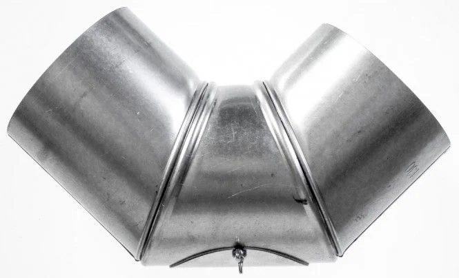 FAL Segmentbogen 120 mm drehbar von 0° bis 90°, mit Reinigungsöffnung