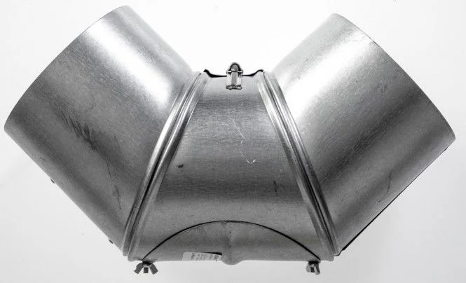 FAL Segmentbogen 130 mm drehbar von 0° bis 90°, mit Reinigungsöffnung