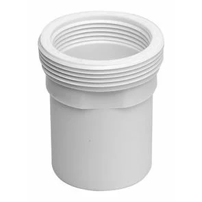 Faluplast, Falu 76330. Verbindungsteleskop Innen-/Außengewinde, weiß. 50 x G40/G50