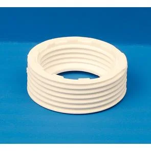 Faluplast, Falu 76650, Gewindenippel Falu-Vulk, G40 x G32. Weiß.