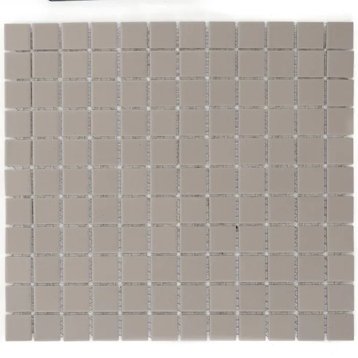 Feinsteinzeug Light Grey matt Mosaik – – 30×32,7
