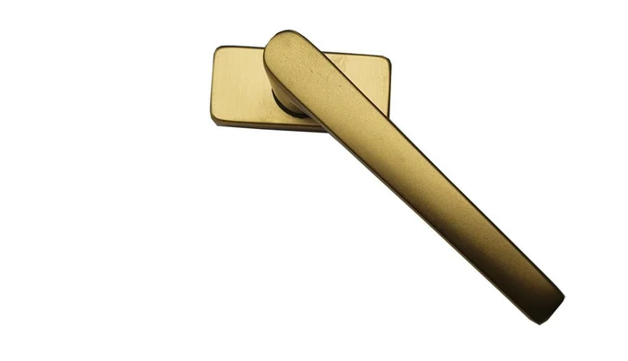 Fenstergriff Aluminium Farbe Gold Fenster Griff L-Form 7897898