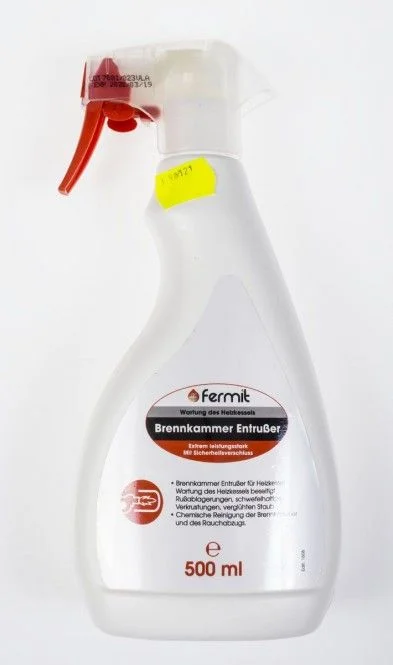 FERMIT Brennkammer Entrußer 500 ml. 18002, für Öl und Gasbrennkammer