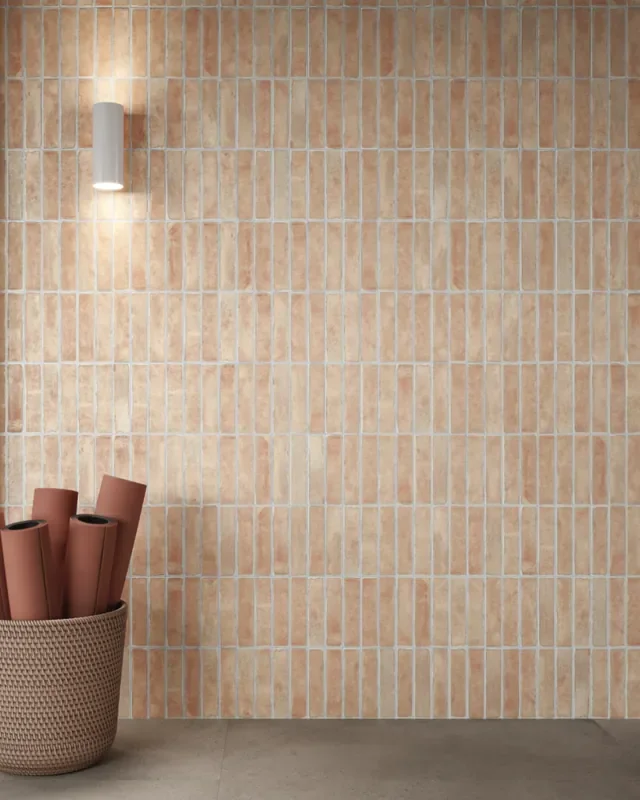 Fliese in Ziegelsteinoptik Sand 5×20 cm Bricks Sand