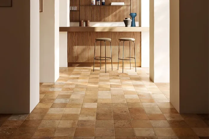 Fliese Terracotta-Steinoptik 20×40 cm „Cotto Del Campiano Giallo Umbria“ CIR (Farbmischung nach Zufallsprinzip)