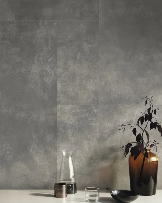 Fliesen in Betonoptik Anthrazit 30×60 cm Work Coal