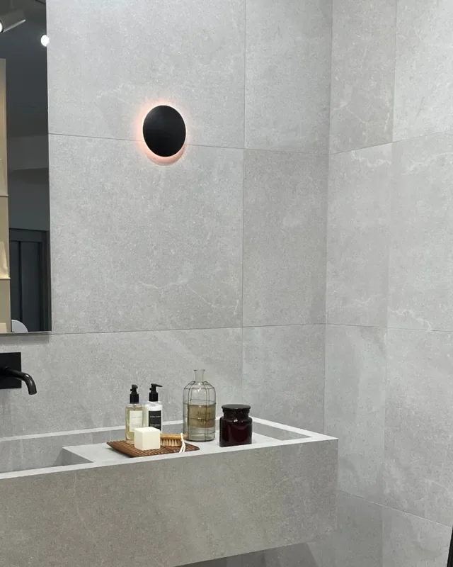 Fliesen in Steinoptik Grau 60×120 cm Burlington Grey