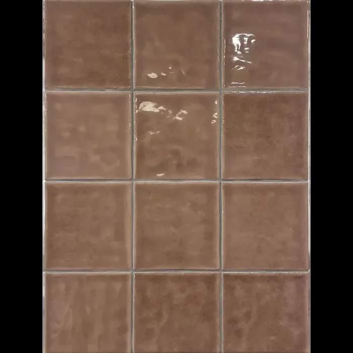 Fliesen in Traditionell-Modern, Typic 10 x 10 cm Glasiert Terracotta