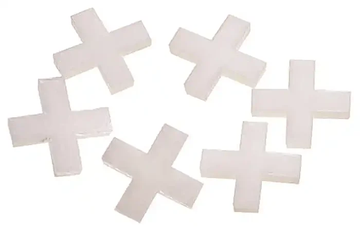 Fliesenkreuze 4mm Beutel á 200 Stück Kunststoff Hufa