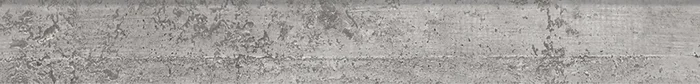 Fliesensockel Sichtbetonoptik 7,3×60 cm „Form Cement“ zementgrau