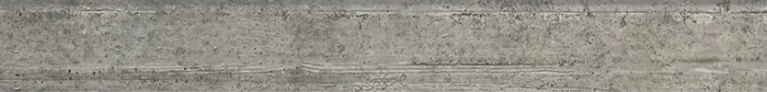 Fliesensockel Sichtbetonoptik 7,3×60 cm „Form Grey“ hellgrau