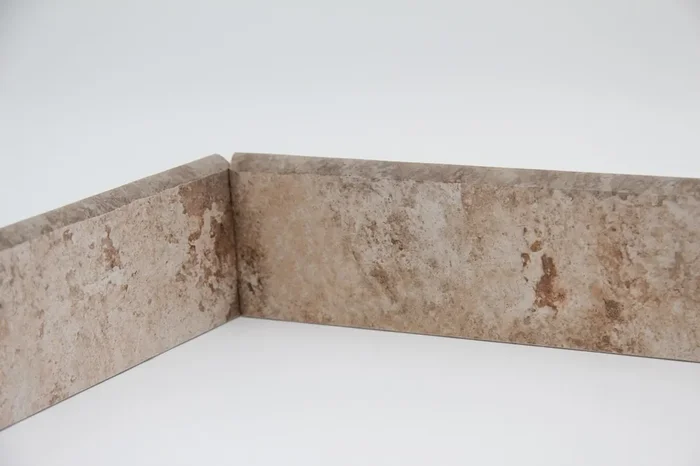 Fliesensockel Vintage Retro 6,5×40 cm „Havana cohiba (Cotto)“ CIR rot-braun