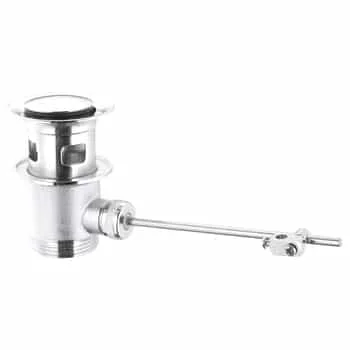 FM Mattsson Hubventil ohne Hubstange Chrom, Überlauf, L=35-50mm