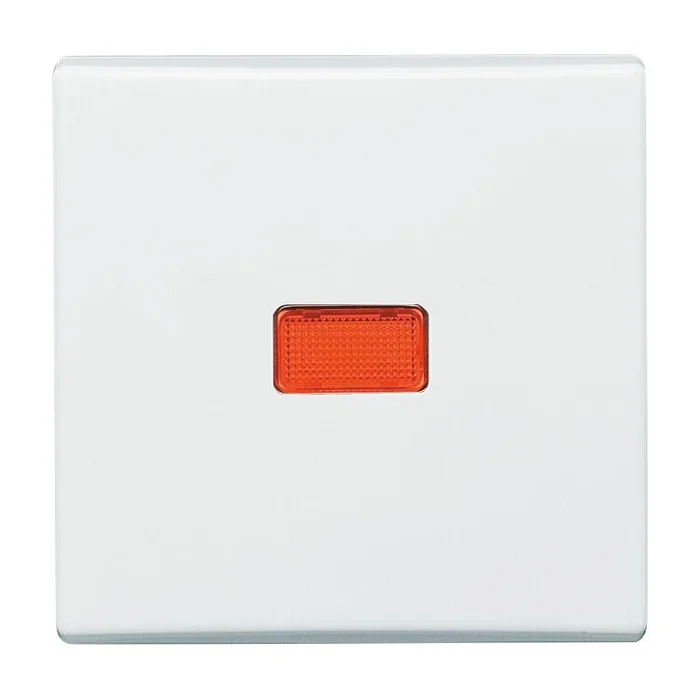 FR UP Wippe mit roter Kalotte Allwetter IP44 alpinweiß