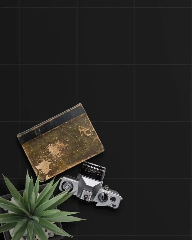 Frame15 Black 15×15 cm Zementoptik