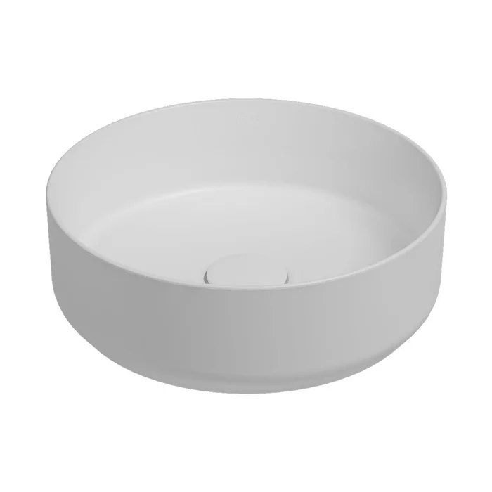 Freistehendes Waschbecken Weiß QBad Pure