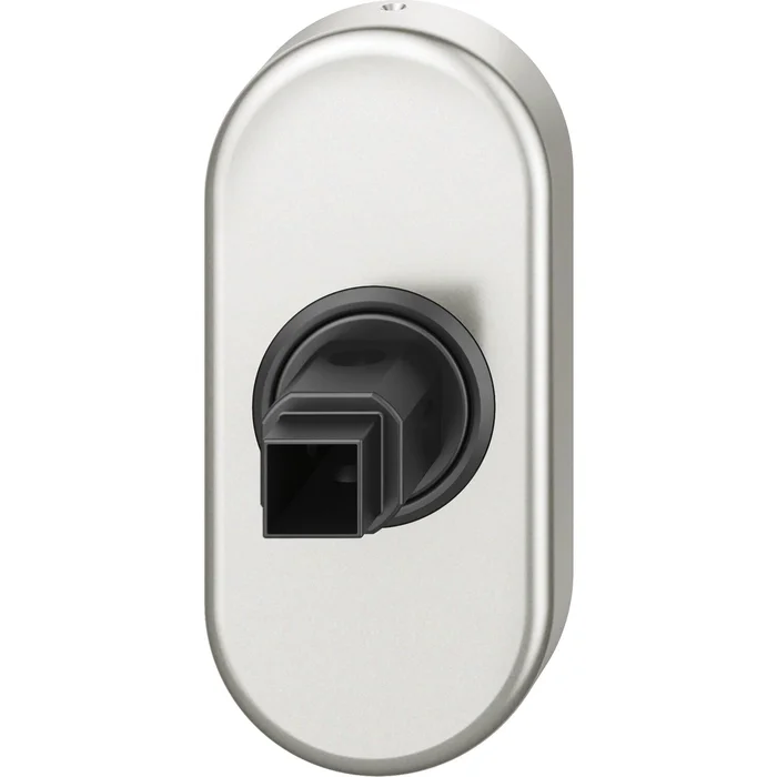 FSB Fenstergriff Adapter-Rosette oval Aluminium silber eloxiert