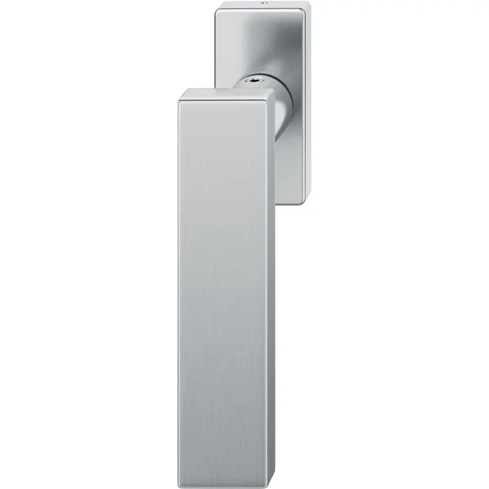 FSB Fenstergriff eckige Rosette Edelstahl matt