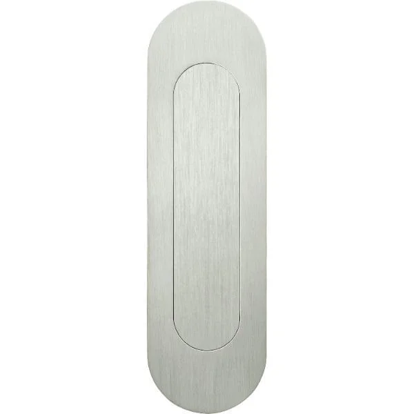 FSB FSB Schiebetürmuschel 42 4250 oval geschlossen, Edelstahl matt