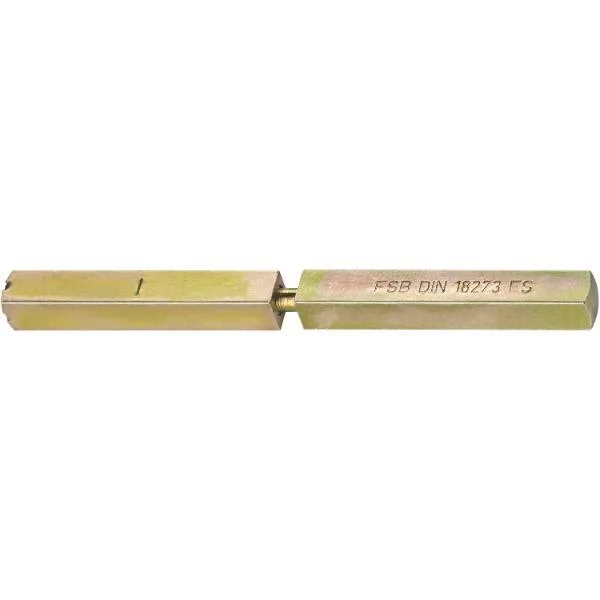 FSB FSB Spezialstift 05 0125 geteilt, LI 41,5 x LA 46,5mm, VK 9 mm, gelb verzinkt