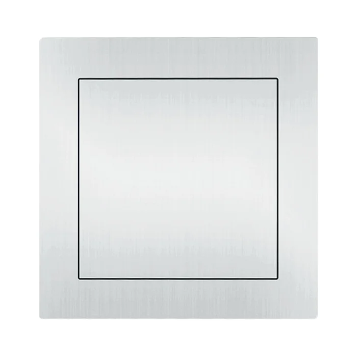 FSB Schiebetürmuschel FSB 4253 eckig, geschlossen, Edelstahl feinmatt