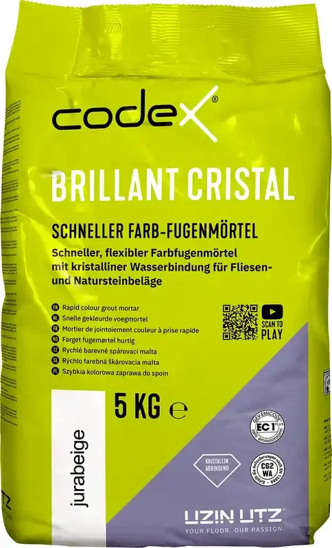 Fugenmörtel Brillant Cristal 5kg jurabeige