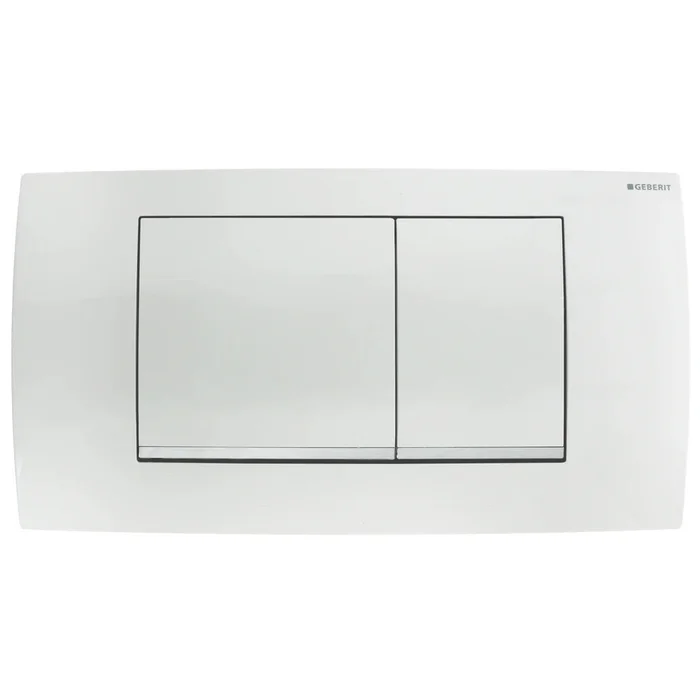 Geberit Betätigungsplatte Twinline30 für 2-Mengen-Spülung weiß 115.899.KJ.1
