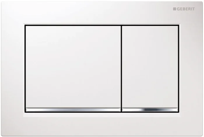 Geberit Drückerplatte Sigma30 für 2-Mengen-Spülung