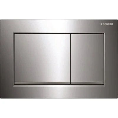 Geberit Omega 30 Spülknopf glänzend/matt/glänzend
