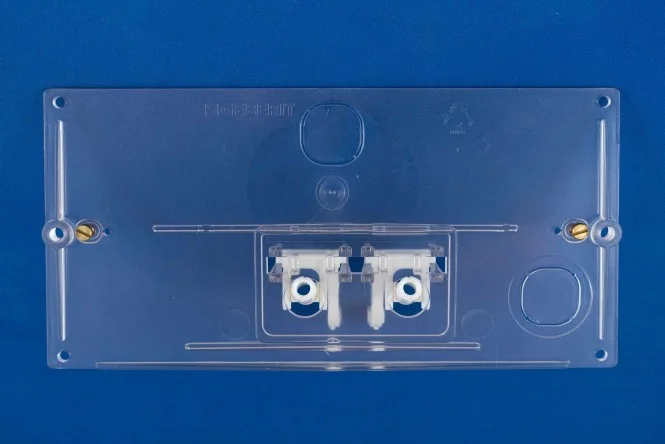 Geberit transparente Schutzplatte 241.056.00.1, für Unterputz Spülkasten