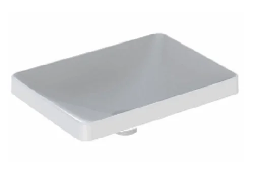 GEBERIT VariForm Einbauwaschtisch rechteckig, 550 x 400 mm