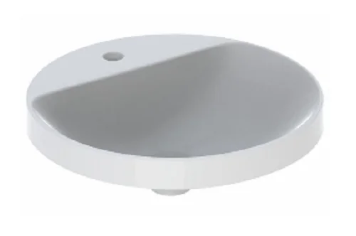 GEBERIT VariForm Einbauwaschtisch rund, D:480mm