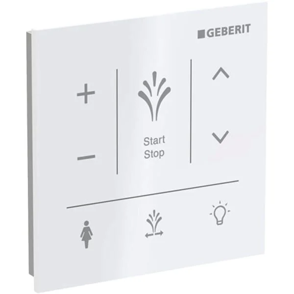 Geberit Wandbedienpanel für AquaClean Sela 147041 weiß/ Glas