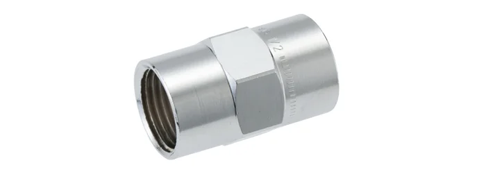 Gerade Kupplung G15 Fmm 18521509 Chrom