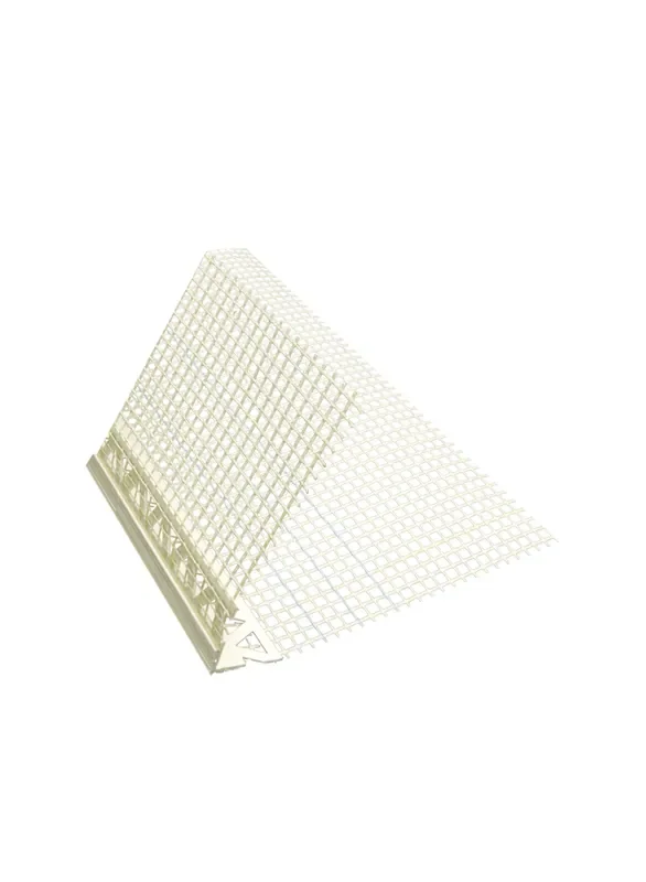 Gewebeeckwinkel mit Abzugskante spitz 3 mm 2,5 m