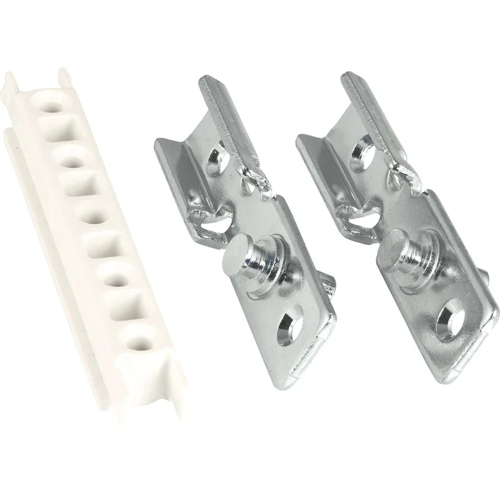 GEZE FPS Befestigungsplatten-Set für Holz/Kunststoff