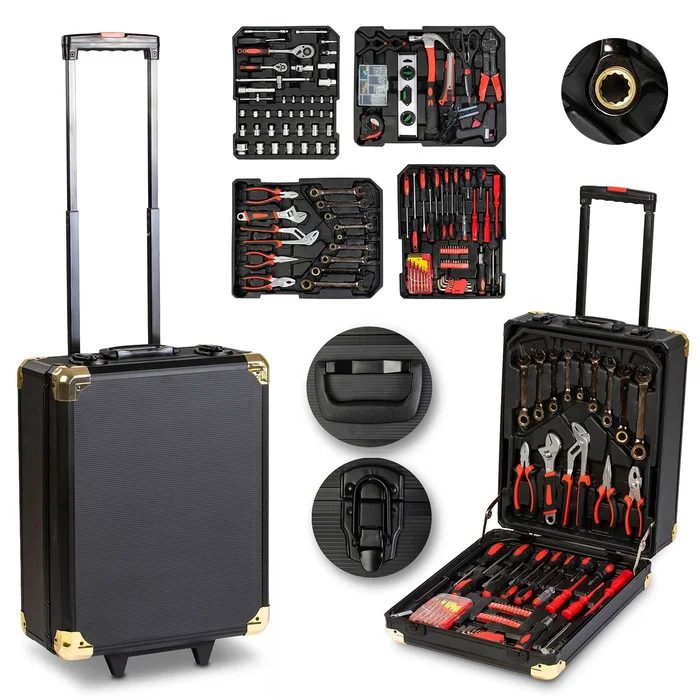Grafner® Werkzeugkoffer 599 teilig Ring Ratschen WK10867