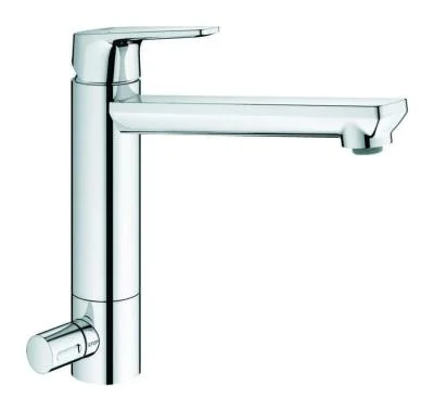 Grohe Küchenarmatur Bauedge bleifrei mit Dm-Ast 31696000