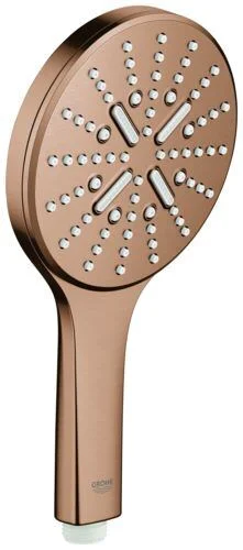 Grohe Rainshower 130 Handbrause Warm Sunset gebürstet